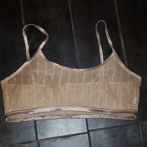 Clear bra bandeau